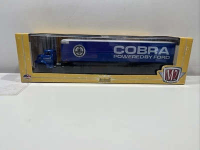 M2 Machines Auto Haulers 1956 Ford C-500 COE & Shelby Cobra Trailer - Image 1 of 2