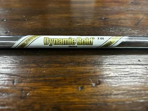 True Temper Dynamic Gold Tour Issue AMT X100 9i/PW Single Shaft - New Uncut - Picture 1 of 3