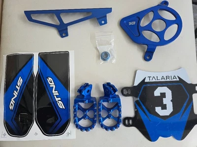 Talaria MX4 Sting 零件转动自行车蓝色 — 第 1/2 张图片