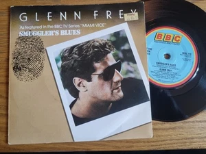 Glenn Frey – Smuggler's Blues (Miami Vice) 1985 BBC Records 7” - Picture 1 of 6