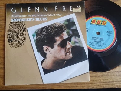 Glenn Frey – Smuggler's Blues (Miami Vice) 1985 BBC Records 7” - Image 1 of 4