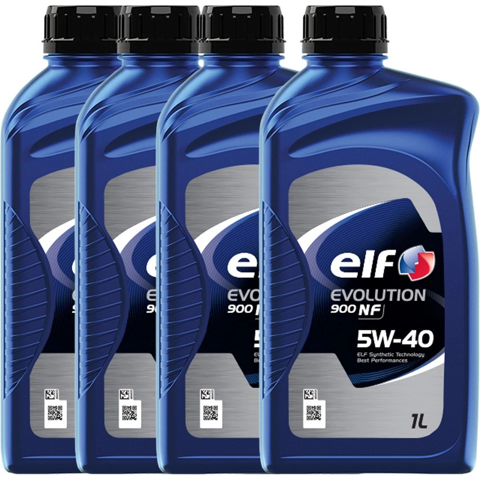 TOTAL OLIO MOTORE AUTO ELF Evolution 900 NF 5W40 PER MOTORI BENZINA E DIESEL 4LT