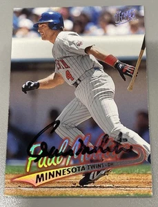 1997 Fleer Ultra Autographed - Paul Molitor #90 Minnesota Twins HOF - Picture 1 of 2