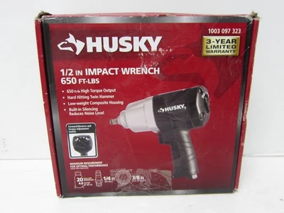哈士奇650英尺/磅 1/2英寸 冲击扳手 — 第 1/4 张图片