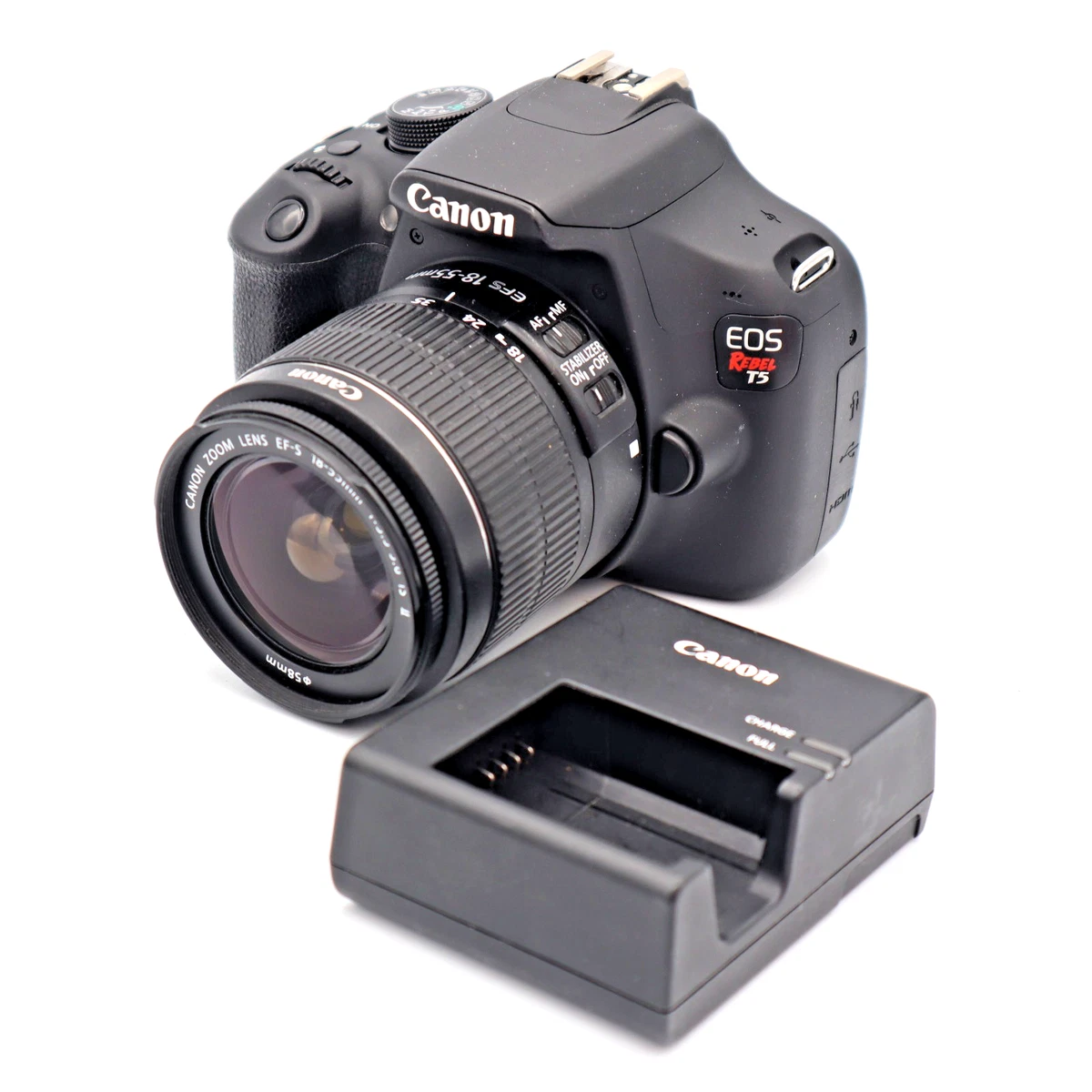 Canon EOS Rebel T5 3-9.9x Digital Cameras for sale | eBay