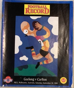 1995 AFL Grand Final Carlton 21-15-141 d. Geelong 11-14-80 - Picture 1 of 2