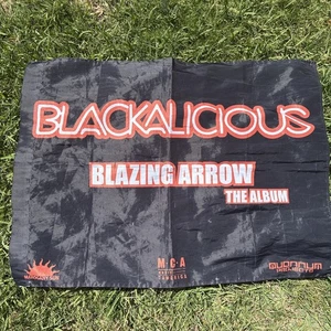 BLACKALICIOUS PROMO BANNER HIP-HOP RAP GIFT OF GAB 46x35 - Picture 1 of 4