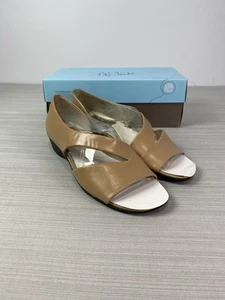 LifeStride Women's Magda Taupe Wedge Sandals Size 9 1/2 M ~ Soft System - Picture 1 of 11