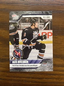 2024-25 Topps Now Alex Ovechkin GR8-1 Black Ice 18/25 Washington Capitals - Picture 1 of 3