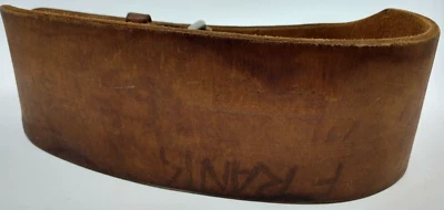 Marvin's Sport City Cinturón Levantamiento de Pesas Marrón Cuero Talla Pequeña 27-36 pulgadas Foto 1 de 4