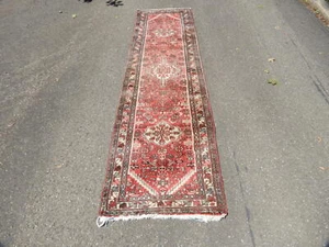 ANTIQUE ESTATE RUG HAMADAN RUNNER CA. 1910 - Picture 1 of 7