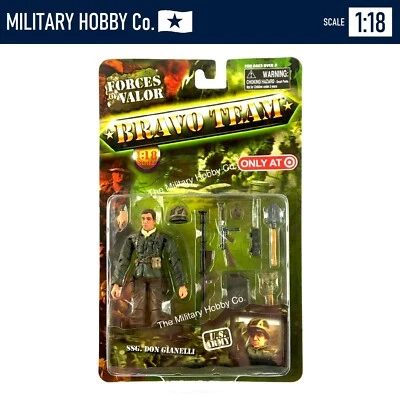 1:18 Unimax Toys Forces of Valor Bravo Team WWII US Army Soldier - Gianelli - Image 1 of 2