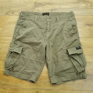 Superdry Cargo Shorts Herren W36 Beige Utility Wear Combat Military Wandern - Bild 1 von 11