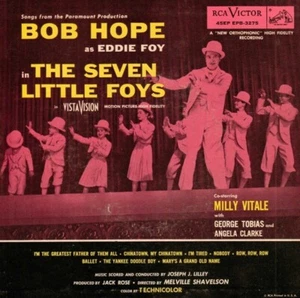The Seven Little Foys: Bob Hope & Milly Vitale (7" - 45rpm, "RARE", 1955) - Picture 1 of 6
