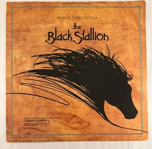 THE BLACK STALLION (ORIGINAL SOUNDTRACK) VINYL LP UNITED LOO-1040 - VG+ - A5 - Picture 1 of 2