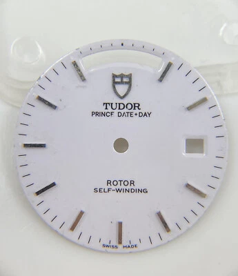 Rotor Tudor Prince original día-fecha 76200-0009 Cal. 2834-2 esfera blanca 28,5 mm Foto 1 de 4