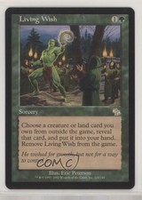2002 Magic: The Gathering - Judgement Living Wish #124 2p6