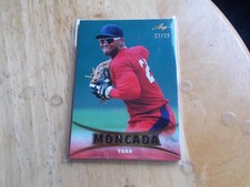 Yoan Moncada 2015 Leaf Best of Baseball Gold RC #'d/25