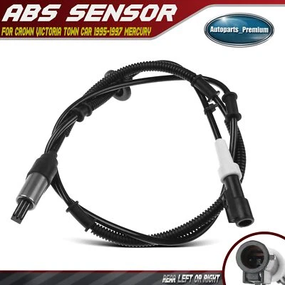 ABS Wheel Speed Sensor for Ford Crown Victoria Lincoln Town Car Rear Left/Right - Image 1 of 4