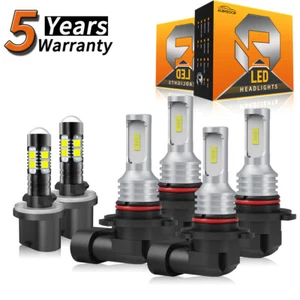 6Pcs 9005+9006+880 LED Headlight Conversion Kit Bulbs For Nissan Titan 2004-2015 - Picture 1 of 10