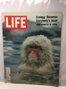 Life - January 30, 1970 Ecology Becomes An Issue Snow Monies Of Japan - Bild 1 von 1