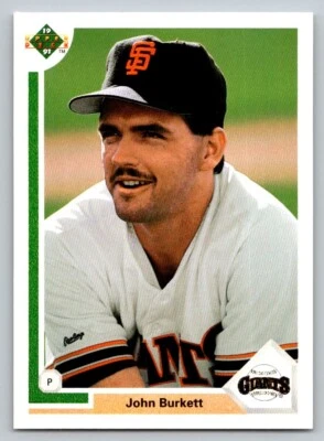 1991 Upper Deck - John Burkett #577 - Image 1 of 2