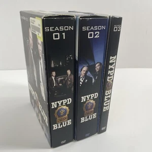 NYPD BLUE: Season 1-3 1 2 3 DVD Boxed Sets - New York Police Department TV Show - Picture 1 of 11