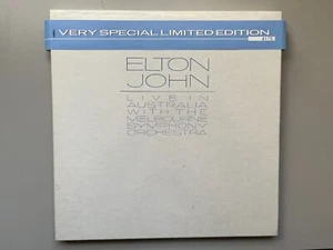 Elton John Live In Australia With The Melbourne Symphony Orchestra RARE Box Set - Picture 1 of 4