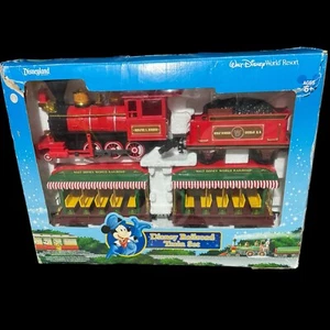 Disney Parks Railroad Train Set Playset Smoke , Lights & Sounds Pre-owned - Picture 1 of 9