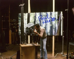 PAUL HUSTON SIGNED 8x10 PHOTO ILM VISUAL EFFECTS ARTIST STAR WARS BECKETT BAS - Picture 1 of 2