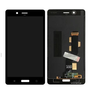 DISPLAY LCD + TOUCH SCREEN per NOKIA 8, N8 NERO SCHERMO TA-1012 VETRO RICAMBIO - Foto 1 di 1