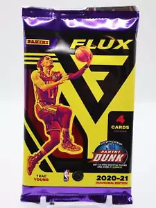 Mega Box Pack Panini Flux Basket 2020-21 (4 Cards) - Foto 1 di 3