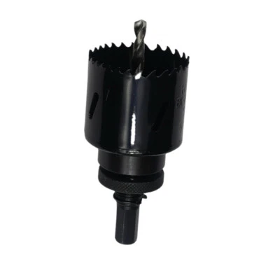 Lochsäge Ø57mm HSS-Bi-Metall Dosenbohrer Bohrkrone Lochkreissäge mit Adapter - Bild 1 von 4