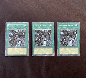 Yu-Gi-Oh! Cloudian Squall GLAS-EN052 Common 1st Edition Very Lightly Played x3 - Picture 1 of 9