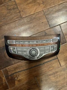 2011-2013 INFINITI M37 M56 RADIO NAVI DISPLAY CLIMATE CONTROL PANEL 283951MA3B - Picture 1 of 7