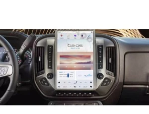 14.4" Android Navigation Car Gps Stereo 8+128 For Chevrolet Silverado Gmc Sierra - Picture 1 of 9