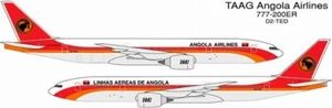 Dragon #55036 1/400 TAAG Angola Airlines B777-200 ER ~ D2-TED (Airline) - Picture 1 of 1