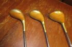 3 Lynx &quot;10&quot; RH Golf Clubs 1, 4 &amp; 5 Wood-One of 10,000 Sets-   #2055