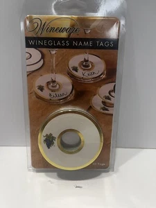 Etiquetas con nombre para copas de vino (60 etiquetas) nuevas con etiquetas. - Imagen 1 de 1