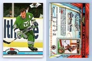 Pat Verbeek - Whalers #102 Stadium Club 1991 Hockey Trading Card - Picture 1 of 1