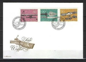 Liechtenstein D89 FDC 1980 Guns Old hunting weapons - Picture 1 of 1