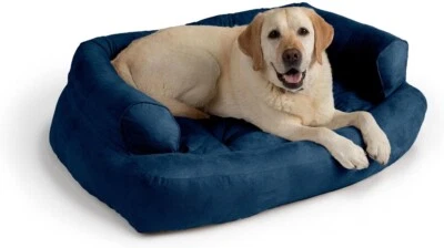 Snoozer Perro Sofá Cama Azul XL Sobrecargado Resistente Impermeable A Prueba de Arañazos  Foto 1 de 3