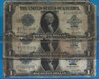 1923 $1 Silver Certificate-Horse Blanket 3)Notes,Fr 237(2)/238,Rough,Damage