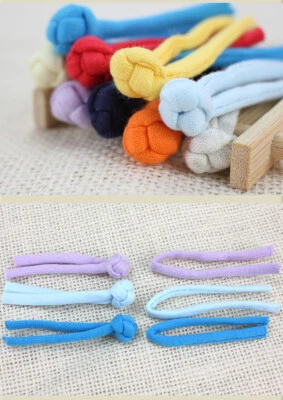 Cotton Double-Sided Knitting Material Chinese Knot Frog Fasteners Sewing Buttons - Image 1 of 3