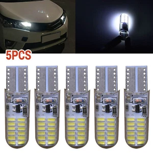 5PCS T10 194 168 LED Strobe Flash Dilicon Gel Light 24LED LED Light Bulb - Picture 1 of 6