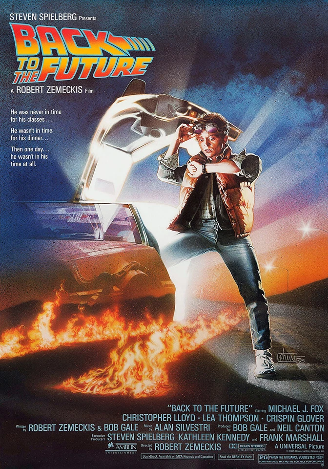Back to the Future (1985) Back to the Future Movie Poster Poster #309 - Image 1 of 1