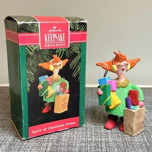 HALLMARK KEEPSAKE SHOEBOX CHRISTMAS ORNAMENT SPIRIT OF CHRISTMAS STRESS HOLIDAY - Picture 1 of 4