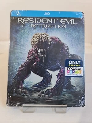 RESIDENT    EVIL    RETRIBUTION    PROJECT   POP   ART    BLU-RAY    STEELBOOK  - Image 1 of 4