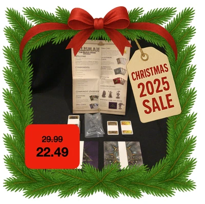 25% OFF SALE! Talisman Revised 4th Ed Game THE BLOOD MOON Expansion FFG NO BOX - Image 1 of 4