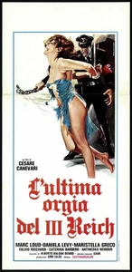 THE LAST ORGY OF THE III REICH CINEMA SEXPLOITATION POSTER 1977 PLAYBILL POSTER - Picture 1 of 1